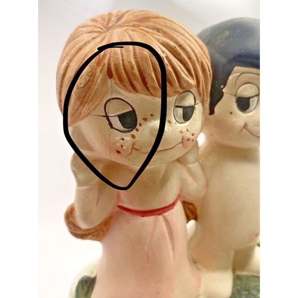 Vintage Bank 1974 Love is Kim Casali admiring her new dress! - Picture 4 of 11